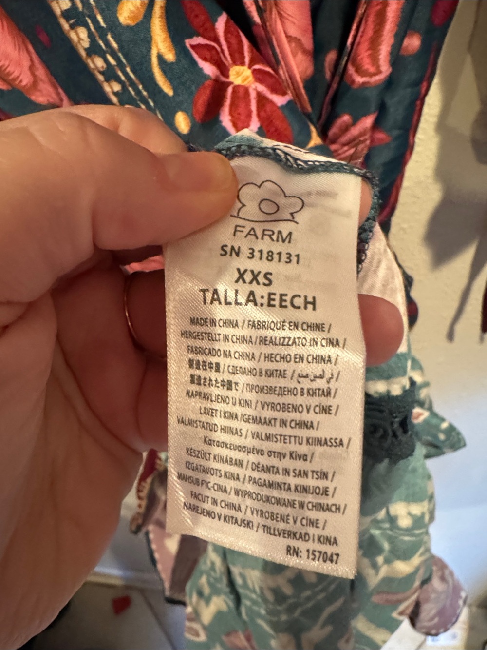 FARM Rio Seashell Tapestry Maxi Dress - Picture 12 of 13